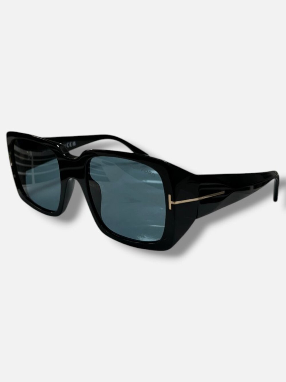 Tom Ford FT1035 Women's Black Square Sunglasses 51-20-135